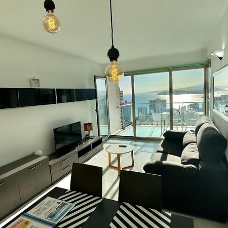 Highrise Apartment With Stunning Views From Private Balcony 85 Benidorm Exterior foto