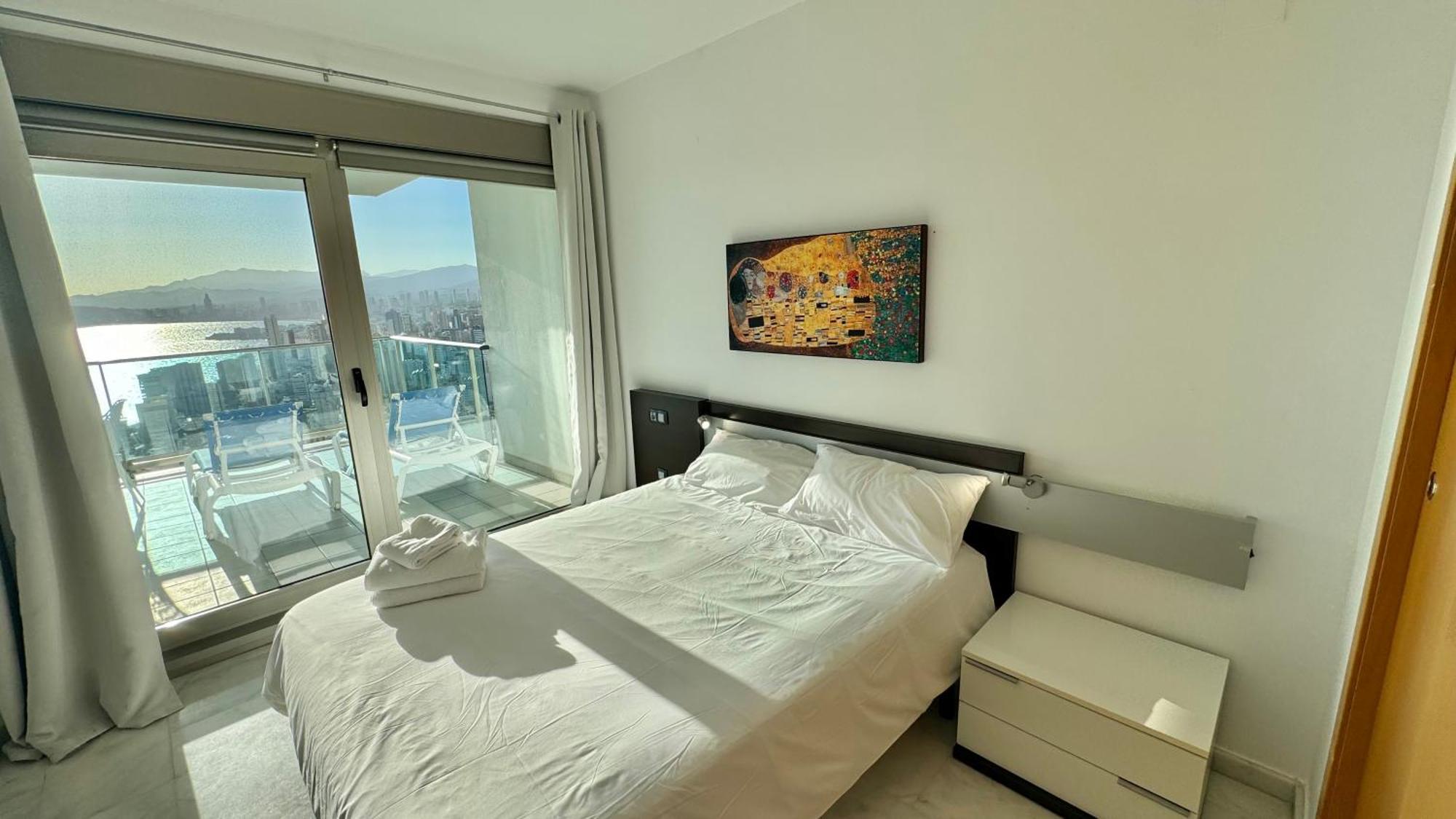 Highrise Apartment With Stunning Views From Private Balcony 85 Benidorm Exterior foto